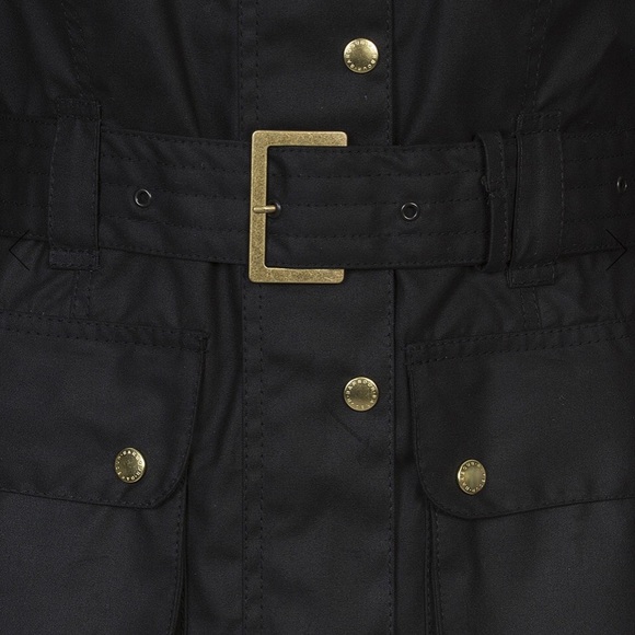 ❤️Barbour International Waxed Jacket XS - Picture 6 of 8